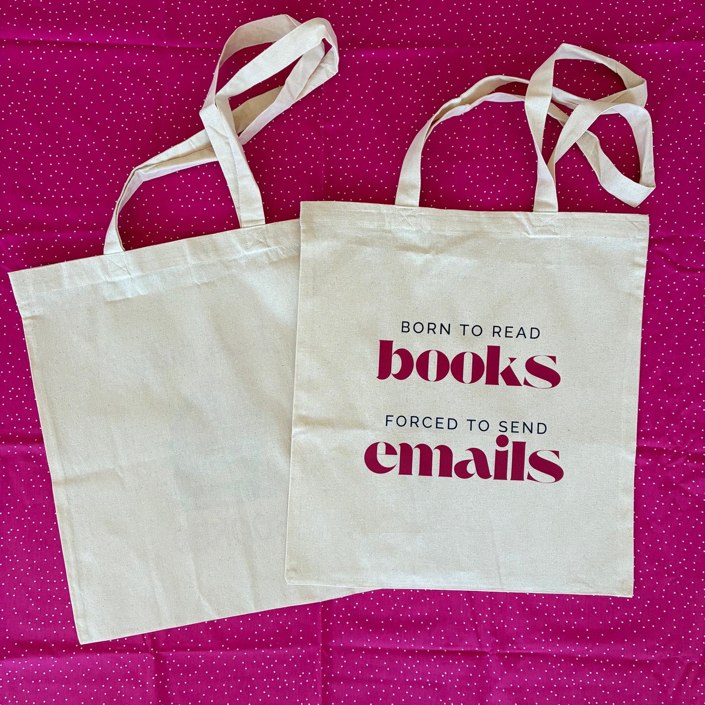 Canvas bag ‘Born to read’