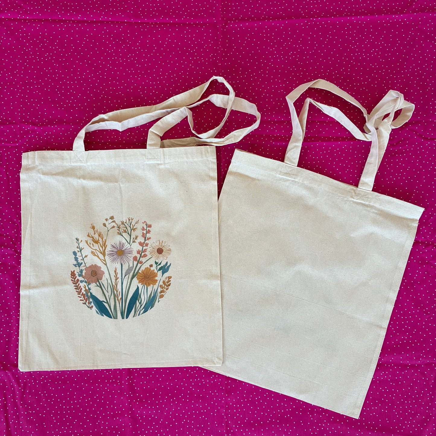 Canvas bag ‘In full bloom’