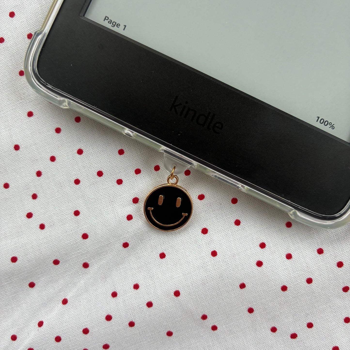 Kindle charm - Smily Face