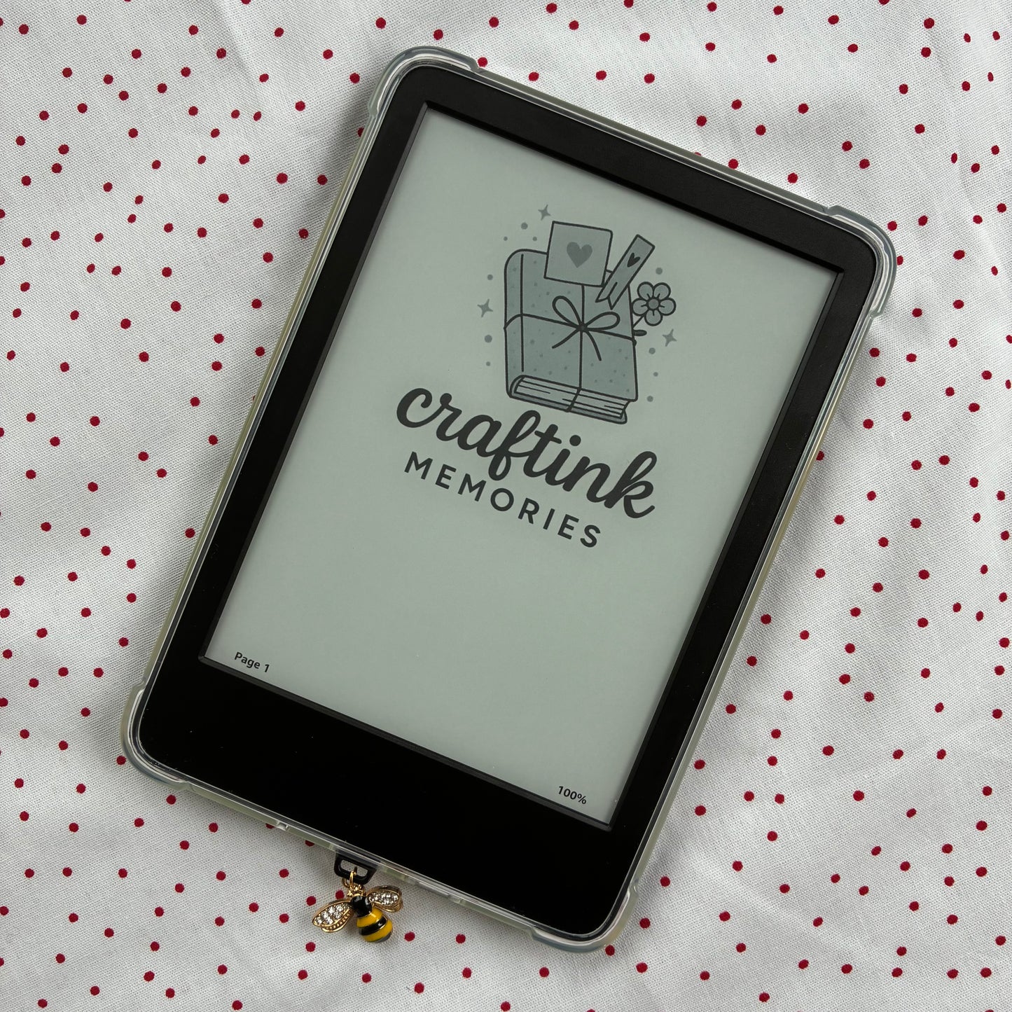 Kindle charm - Bee