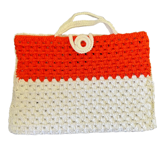 Booksleeve Orange/White