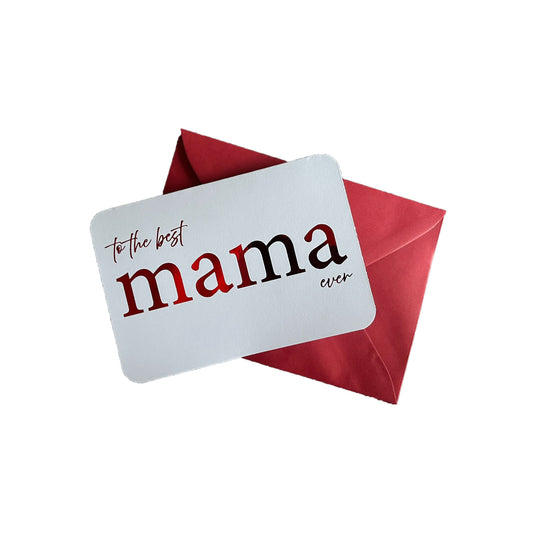Mother's Day card