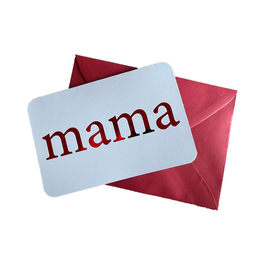 Mother's Day card